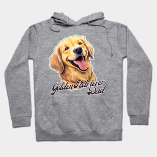 Golden Retriever Dad T-Shirt - Dog Lover Gift, Pet Parent Apparel Hoodie